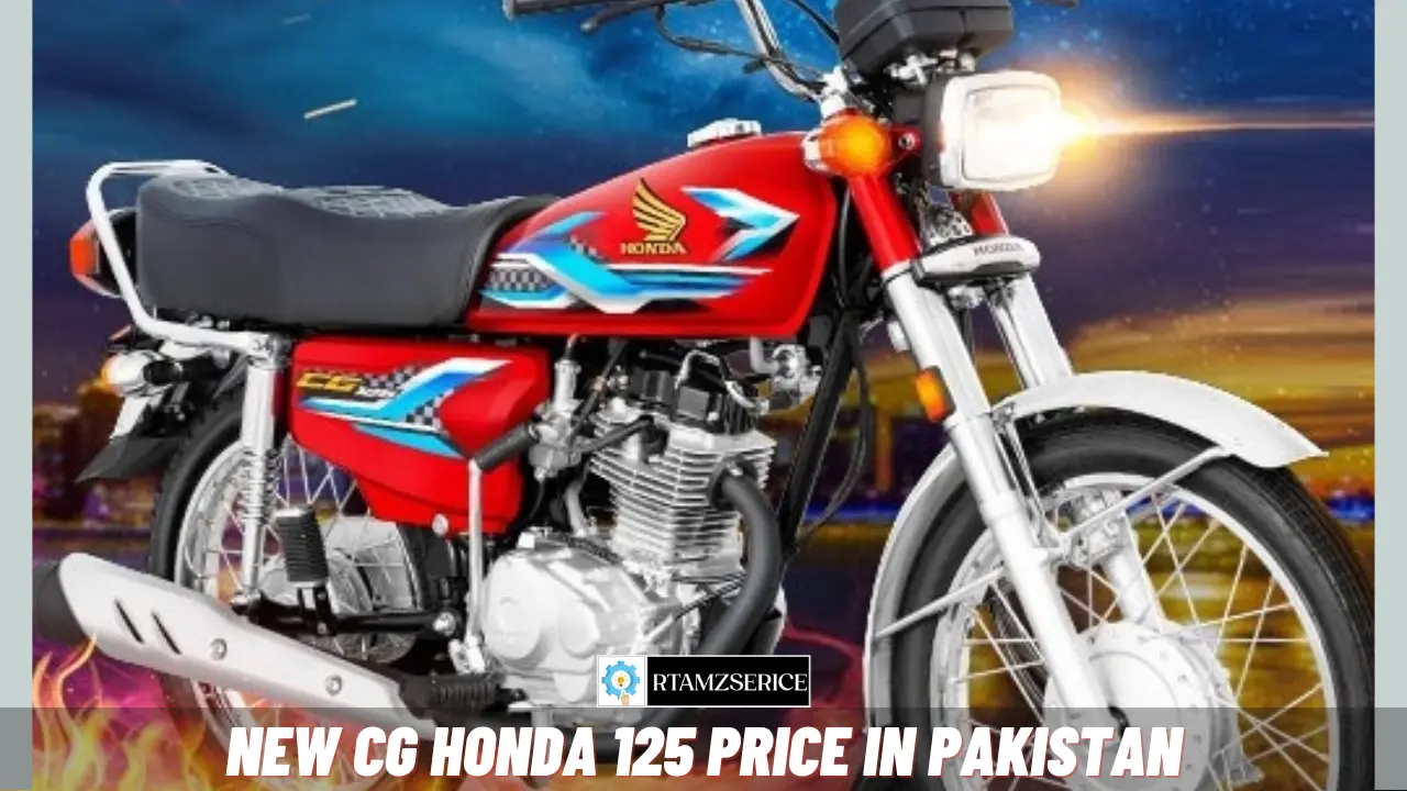 New CG Honda 125 Price in Pakistan